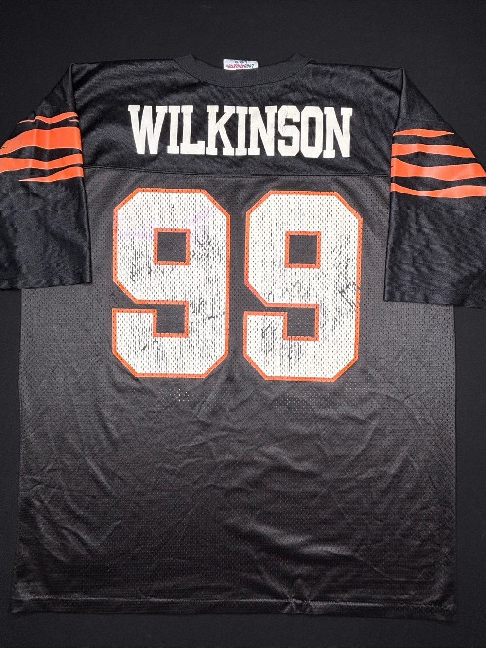 Vintage Rare Cincinnati Bengals Dan Wilkinson Logo Athletic Size: Large